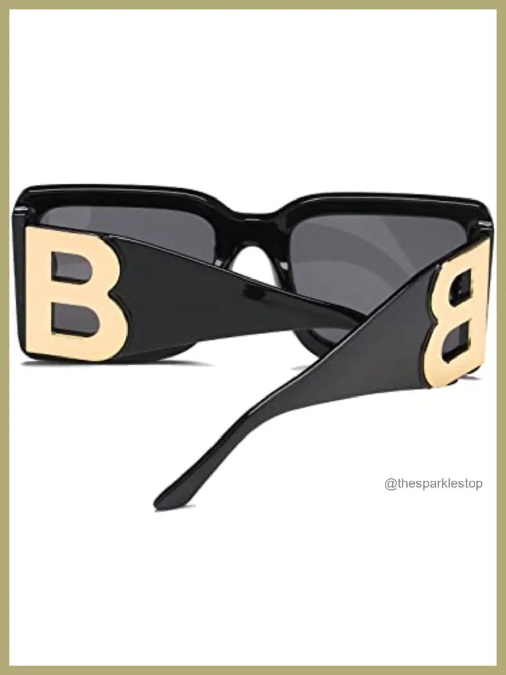 Large Square Sunglasses for Women UV400